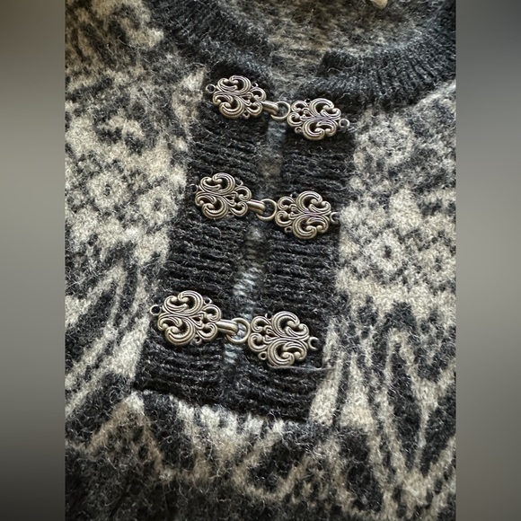 100% Shetland Wool Scandinavian sweater - Picture 6 of 9